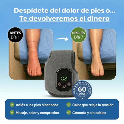TheraPie™ — Masajeador 3-en-1: Alivia Piernas Cansadas e Hinchadas en 15 Minutos