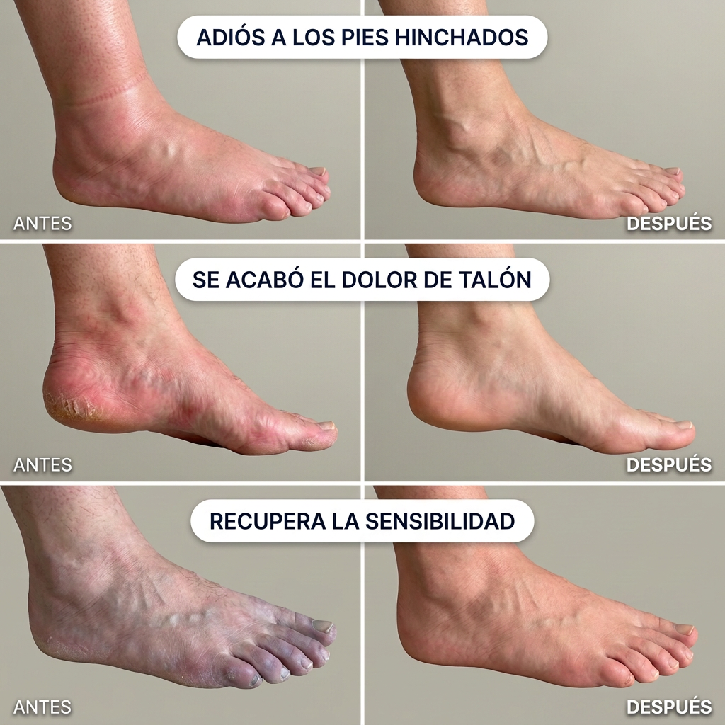 TheraPie™ — Masajeador 3-en-1: Elimina Hinchazón, Neuropatía y Fascitis en 15 Minutos