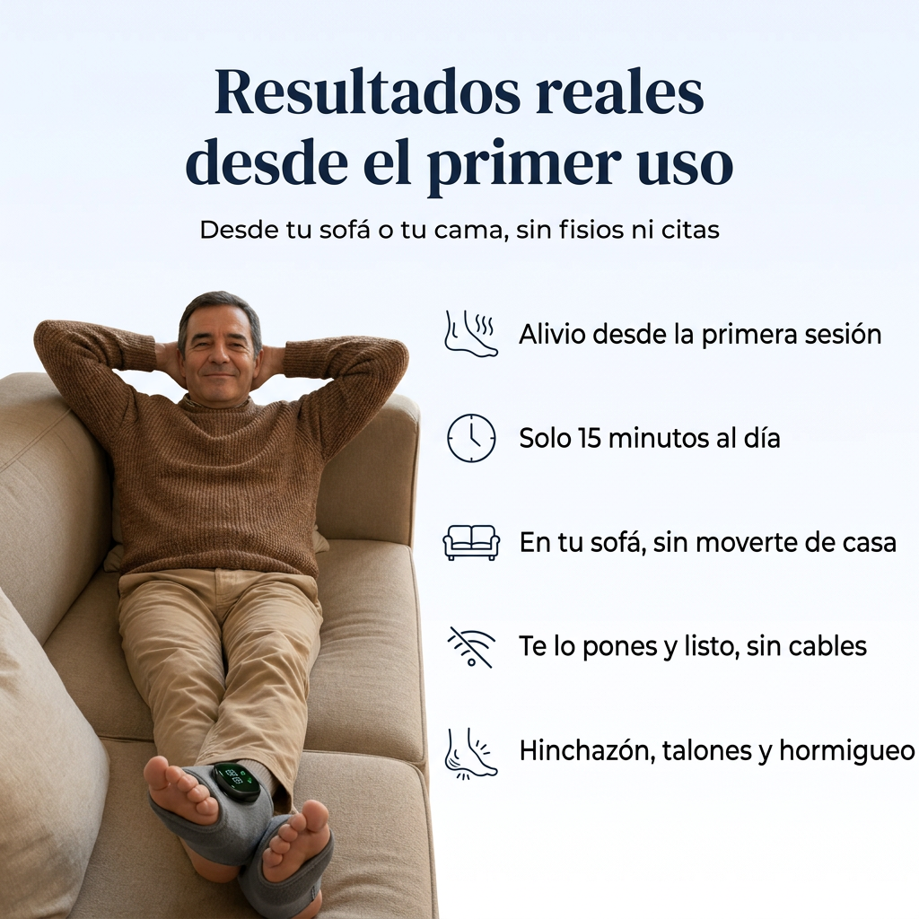 TheraPie™ — Masajeador 3-en-1: Elimina Hinchazón, Neuropatía y Fascitis en 15 Minutos