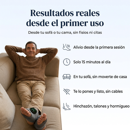 TheraPie™ — Masajeador 3-en-1: Elimina Hinchazón, Neuropatía y Fascitis en 15 Minutos
